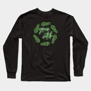 Green Witch Long Sleeve T-Shirt